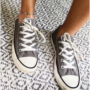Grey converse